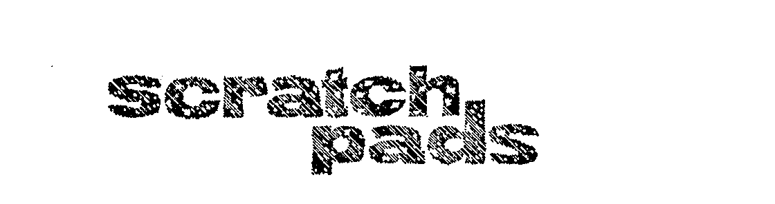 Trademark Logo SCRATCH PADS