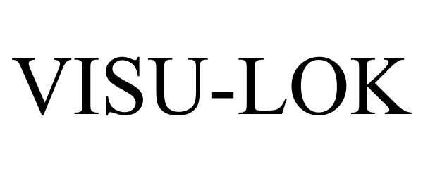 Trademark Logo VISU-LOK