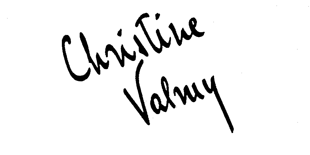 CHRISTINE VALMY