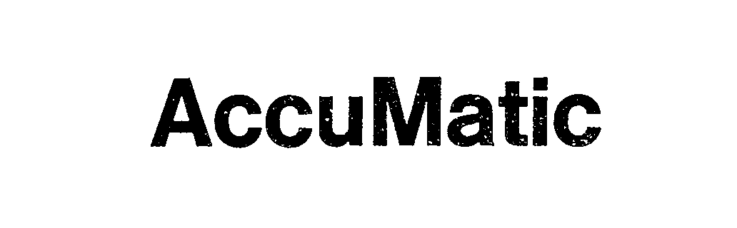 Trademark Logo ACCUMATIC