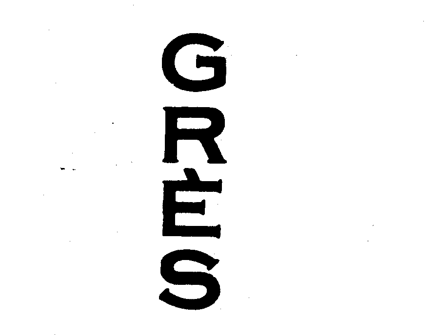 Trademark Logo GRES