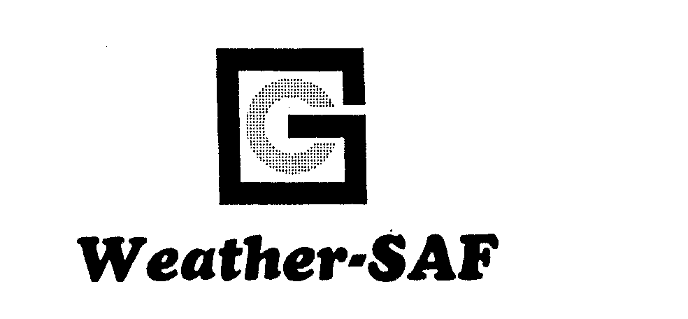 Trademark Logo WEATHER-SAF GC