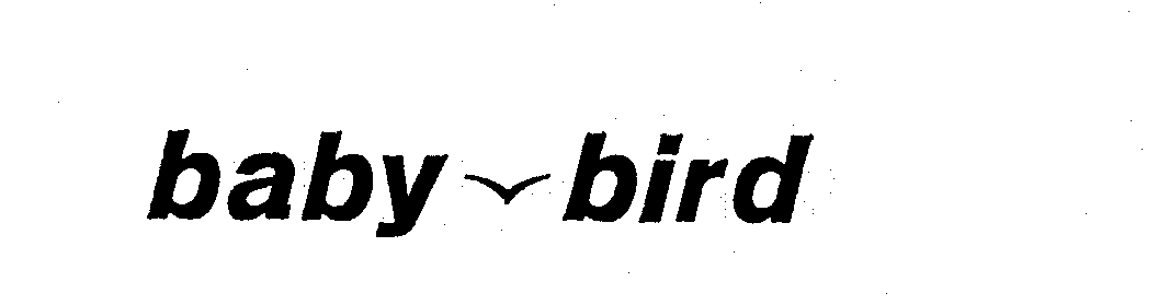 Trademark Logo BABY BIRD