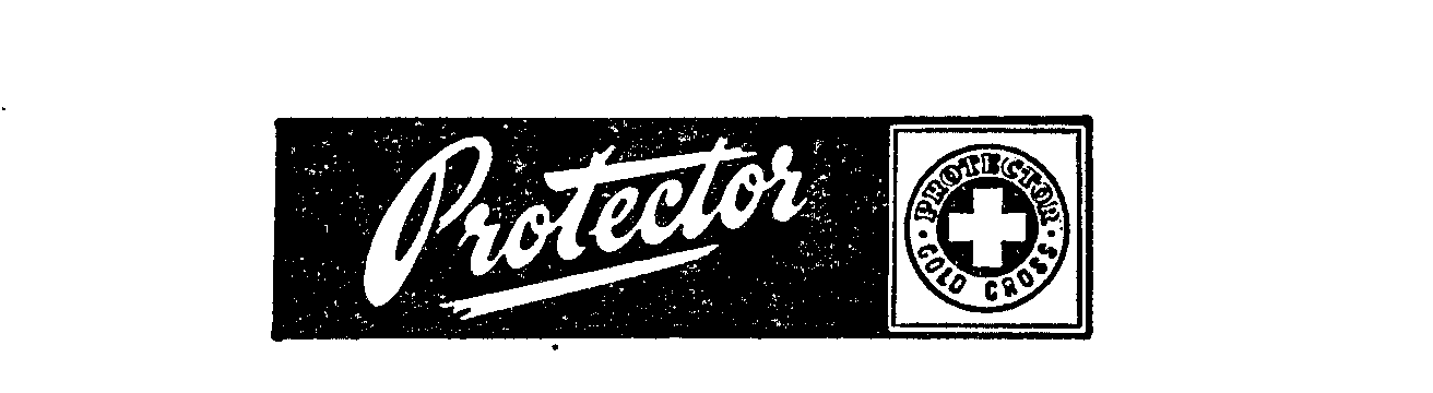 Trademark Logo PROTECTOR GOLD CROSS