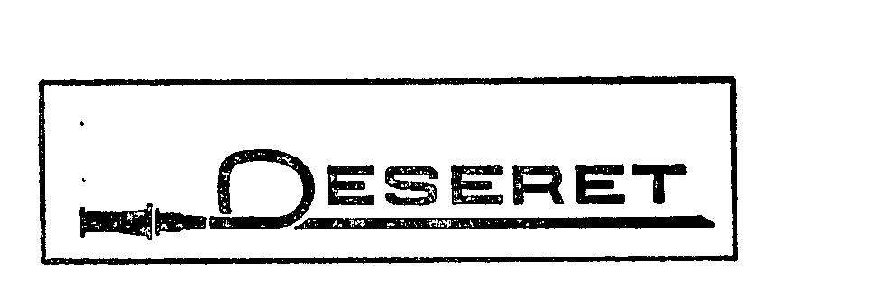 Trademark Logo DESERET