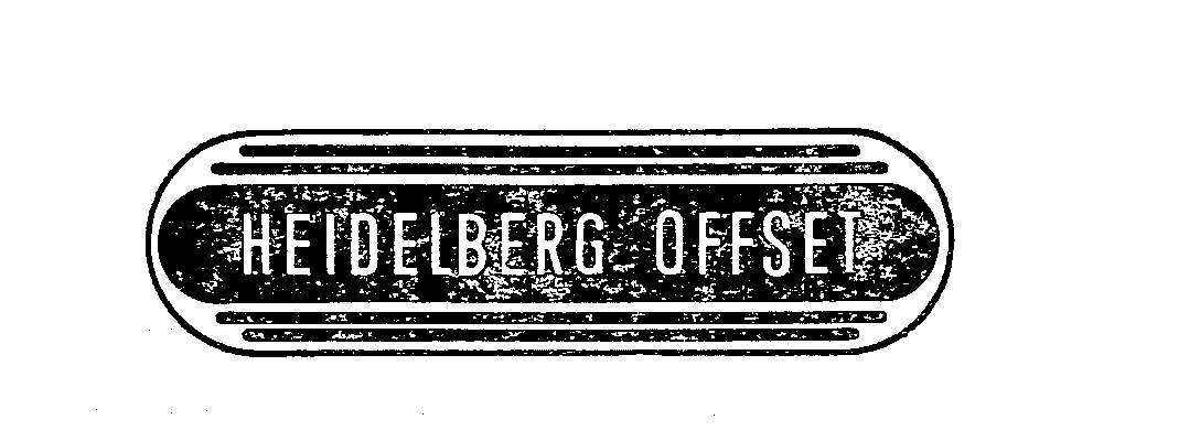 Trademark Logo HEIDELBERG OFFSET
