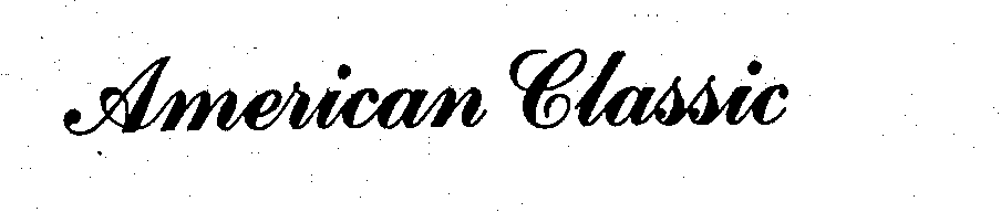 Trademark Logo AMERICAN CLASSIC