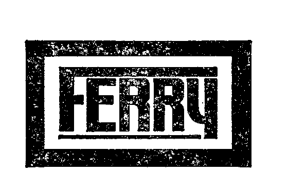 Trademark Logo FERRY