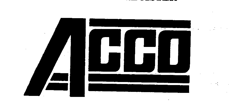 Trademark Logo ACCO