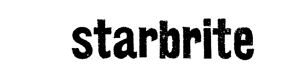 Trademark Logo STARBRITE