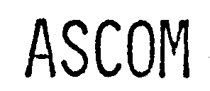 Trademark Logo ASCOM