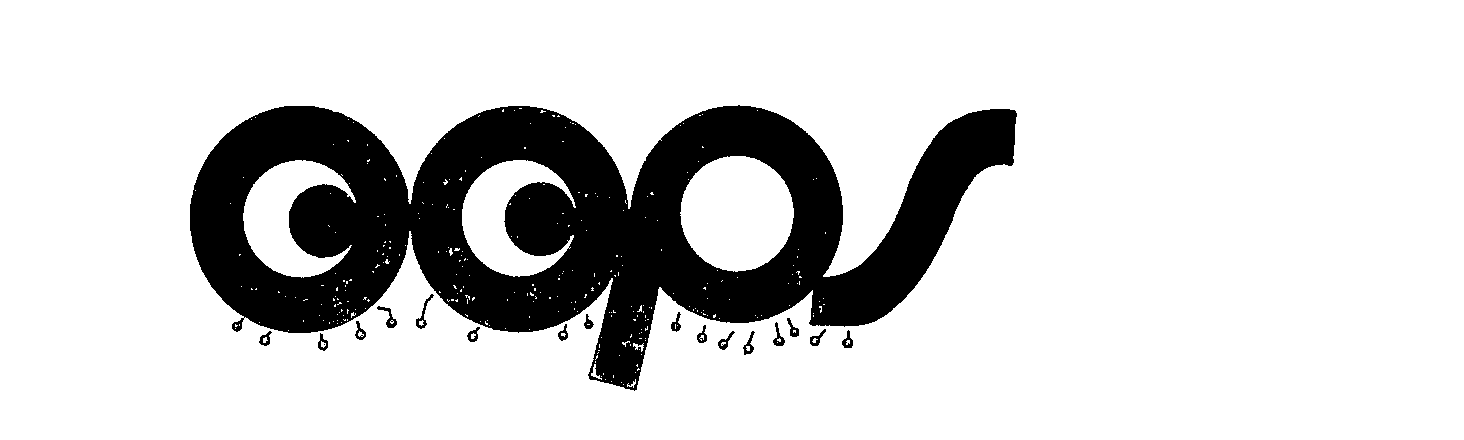 Trademark Logo OOPS