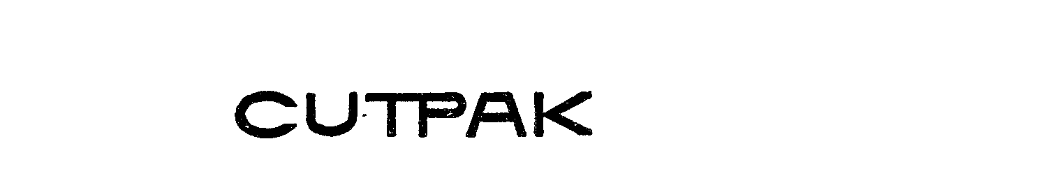 Trademark Logo CUTPAK