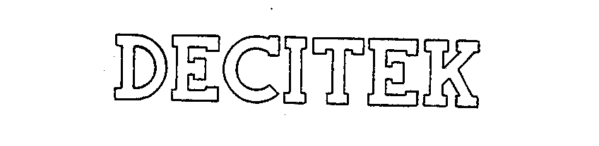 Trademark Logo DECITEK