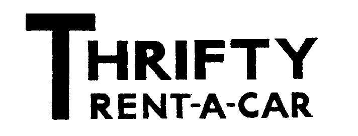 Trademark Logo THRIFTY RENT-A-CAR