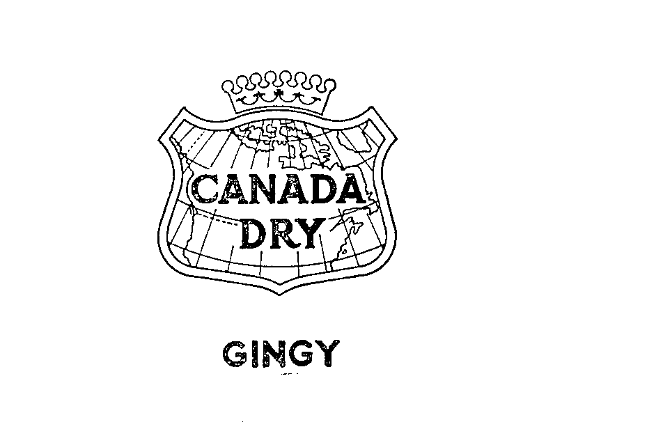 Trademark Logo GINGY CANADA DRY