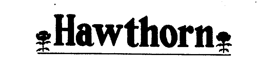 Trademark Logo HAWTHORN