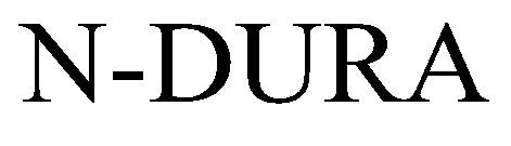 Trademark Logo N-DURA