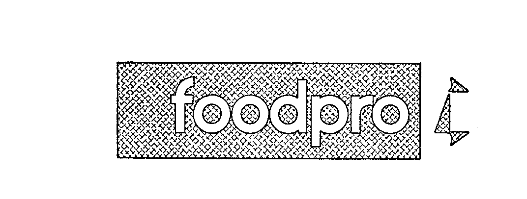 Trademark Logo FOODPRO