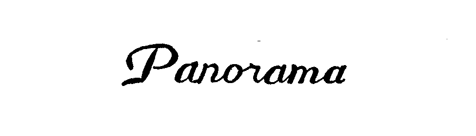 Trademark Logo PANORAMA