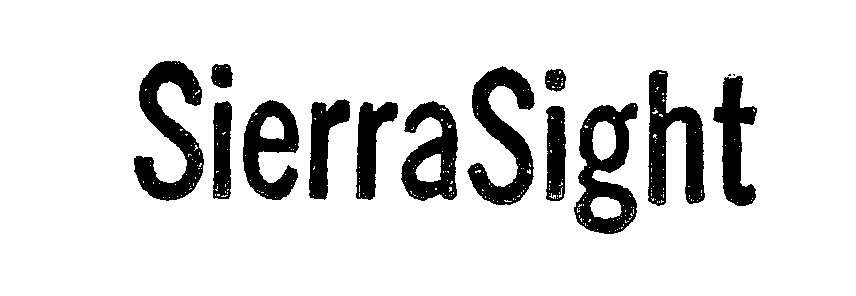 Trademark Logo SIERRASIGHT