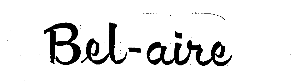 Trademark Logo BEL-AIRE