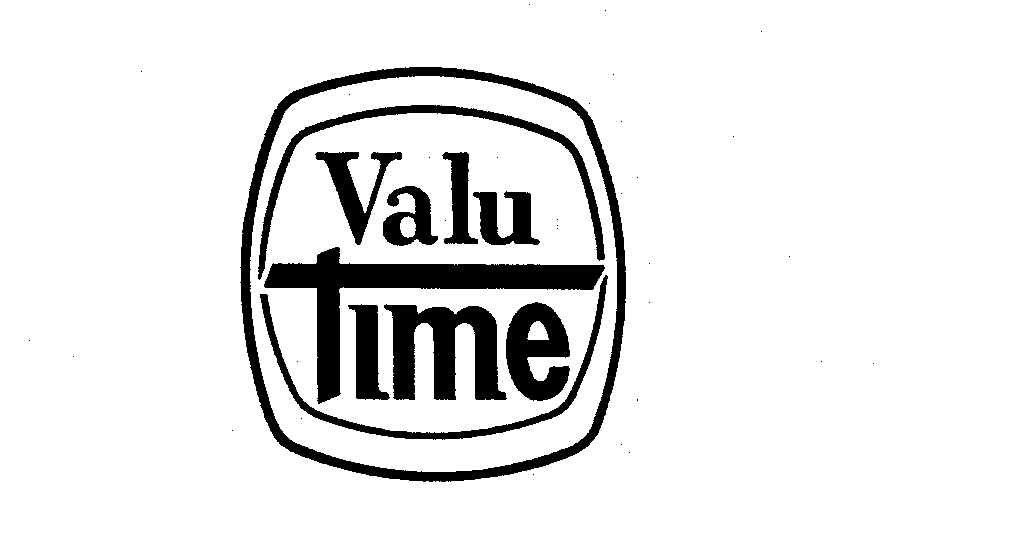 Trademark Logo VALU TIME