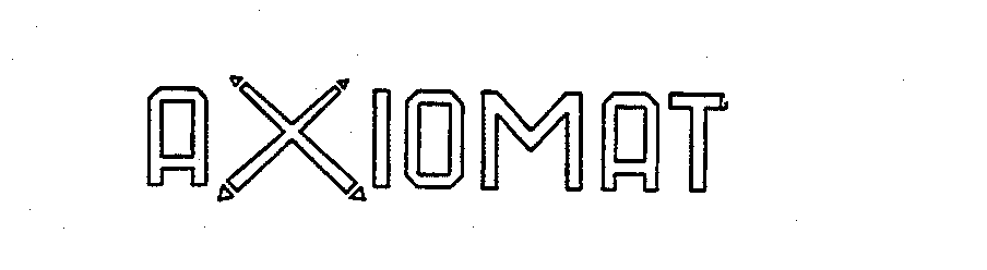 Trademark Logo AXIOMAT