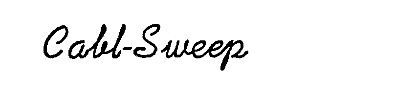 Trademark Logo CABL-SWEEP
