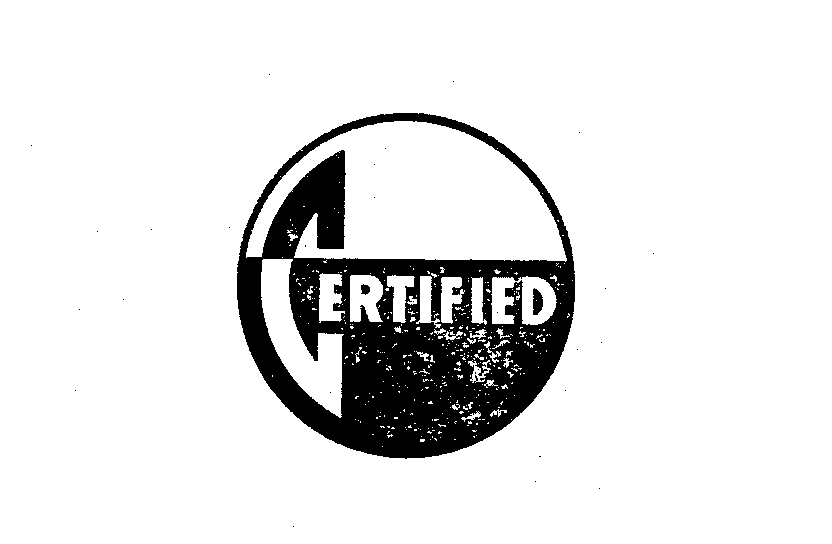 Trademark Logo CERTIFIED