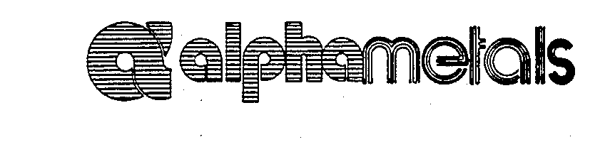 Trademark Logo ALPHAMETALS A