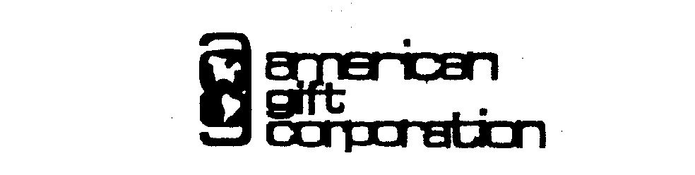 Trademark Logo AMERICAN GIFT CORPORATION AG