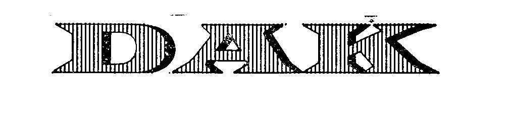 Trademark Logo DAK