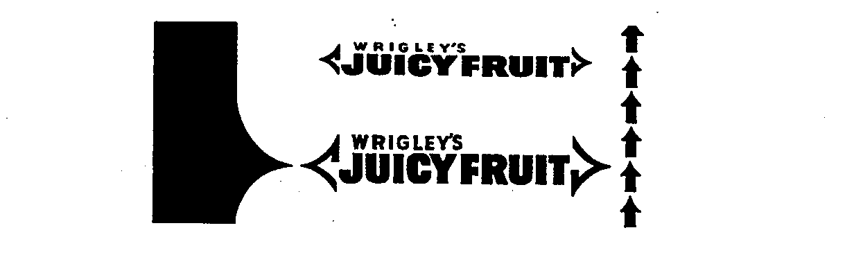 Trademark Logo WRIGLEY'S JUICY FRUIT
