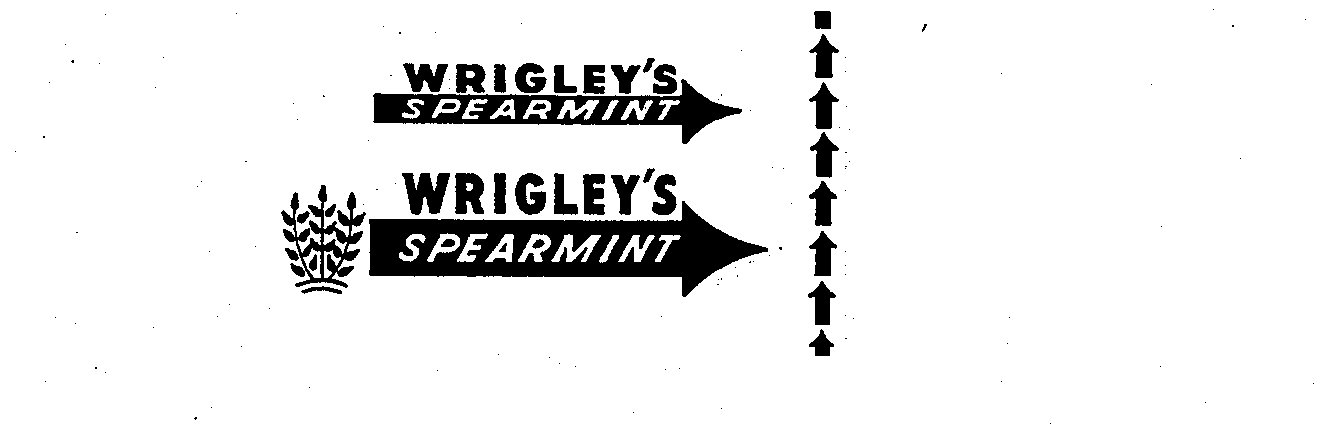 Trademark Logo WRIGLEY'S SPEARMINT