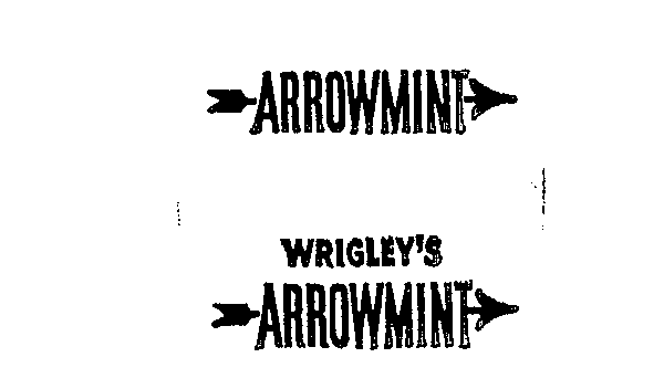  ARROWMINT WRIGLEY'S ARROWMINT