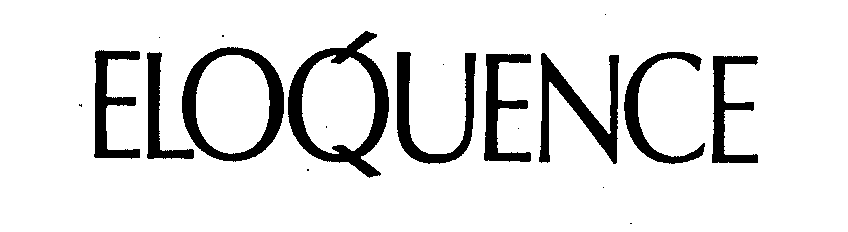 Trademark Logo ELOQUENCE