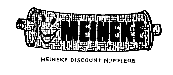 Trademark Logo MEINEKE DISCOUNT MUFFLERS