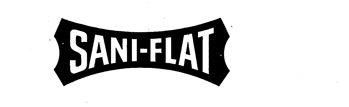 Trademark Logo SANI-FLAT