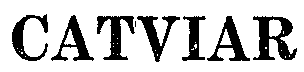 Trademark Logo CATVIAR