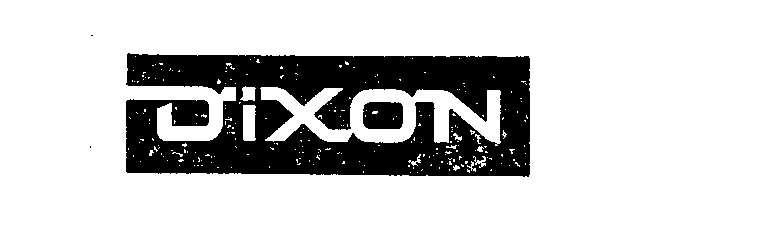 Trademark Logo DIXON