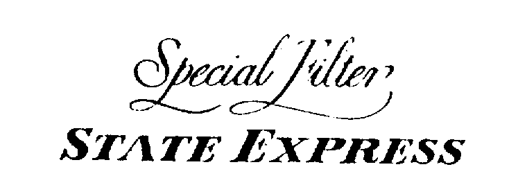 Trademark Logo SPECIAL FILTER STATE EXPRESS