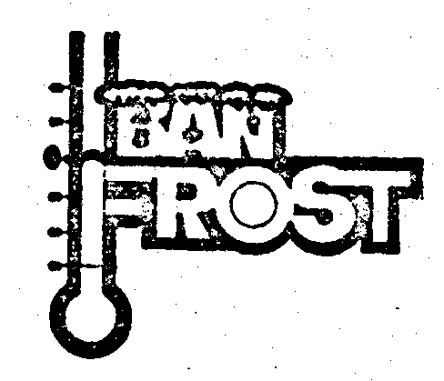 Trademark Logo BAN FROST