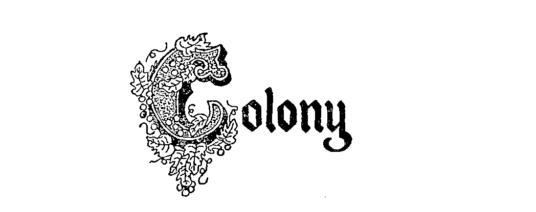 Trademark Logo COLONY