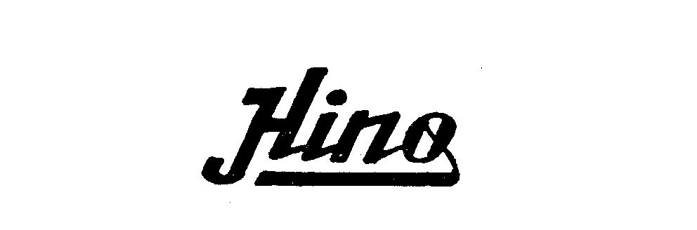Trademark Logo HINO