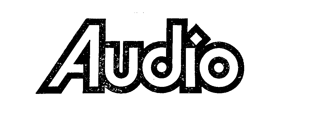 Trademark Logo AUDIO