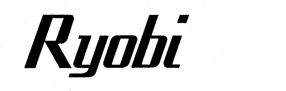 Trademark Logo RYOBI