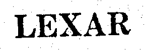 Trademark Logo LEXAR