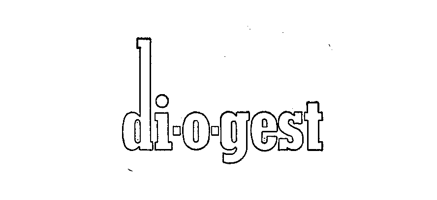 Trademark Logo DI-O-GEST