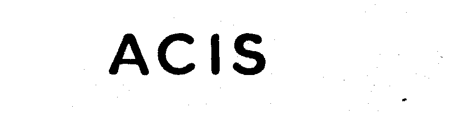 Trademark Logo ACIS